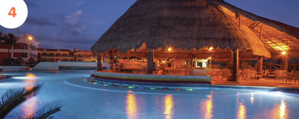 Hard Rock Hotel Riviera Maya Swim-Up Bar