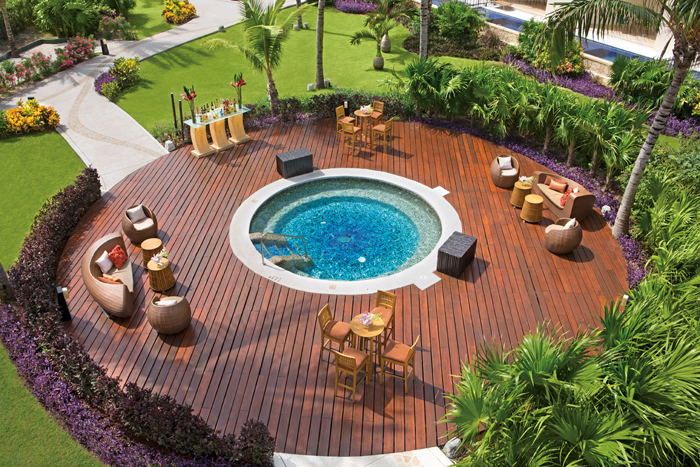 DRERC_POOL-AT-DUSK1_1 Featured Resort of the Week: Dreams Riviera Cancun Resort & Spa