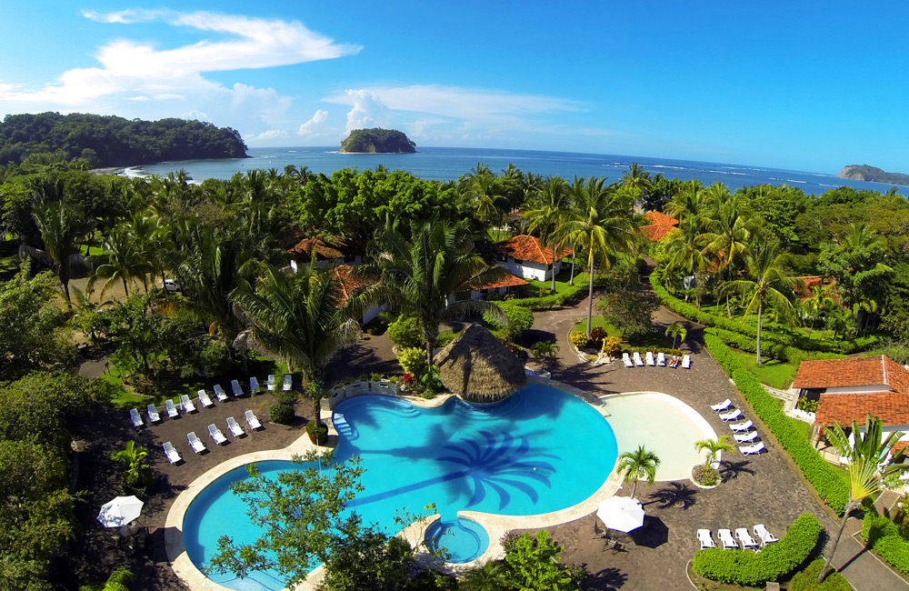 Villas Playa Samara Pool Aerial