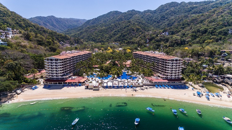 Aerial view of Barcelo Puerto Vallarta