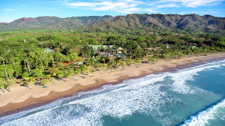 Aerial view of Barcelo Tambor in Costa Rica