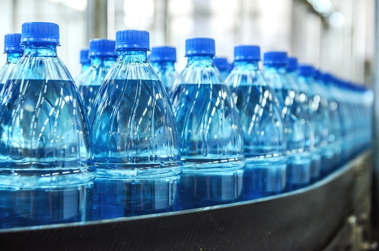 Bottles of water in Punta Cana