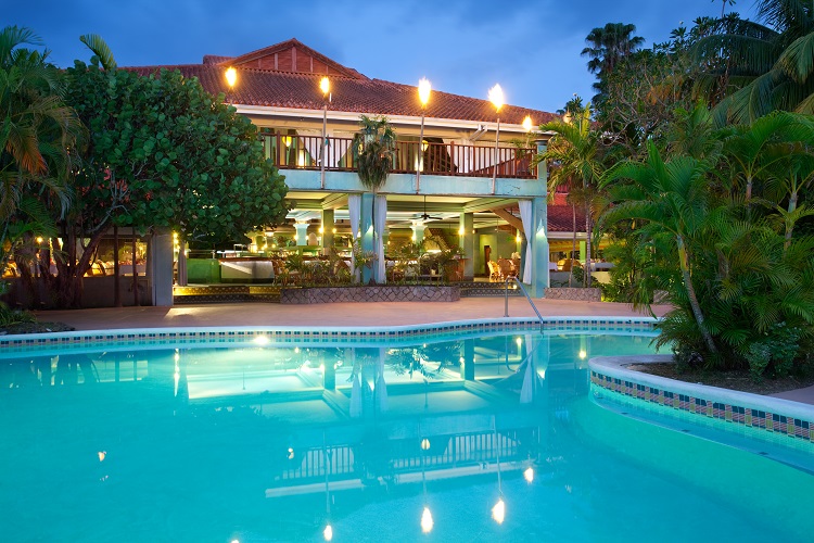 Resort view of Couples Swept Away in Jamaica