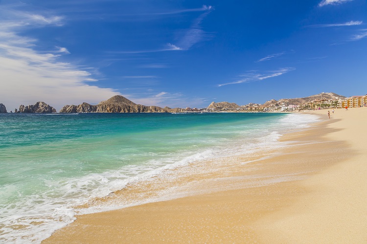 Beautiful beach in Cabo San Lucas