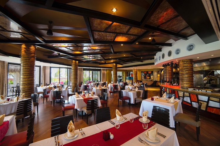 Davino Restaurant at Villa del Palmar Cancun in Mexico