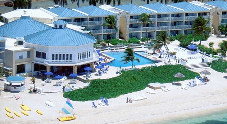 Aerial view of Divi Carina Bay Beach Resort in St. Croix