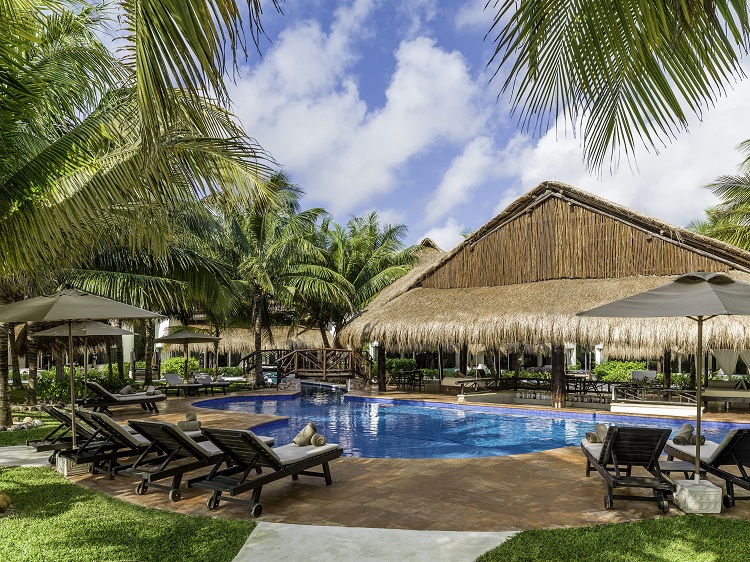 Pool view at El Dorado Casitas Royale in Riviera Maya