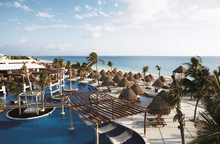 Resort view of Excellence Playa Mujeres in Mexico