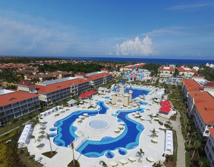 Aerial view of Fantasia Bahia Principe Punta Cana