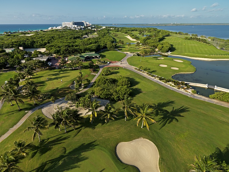 Golf course at Iberostar Selection Cancun in Mexico