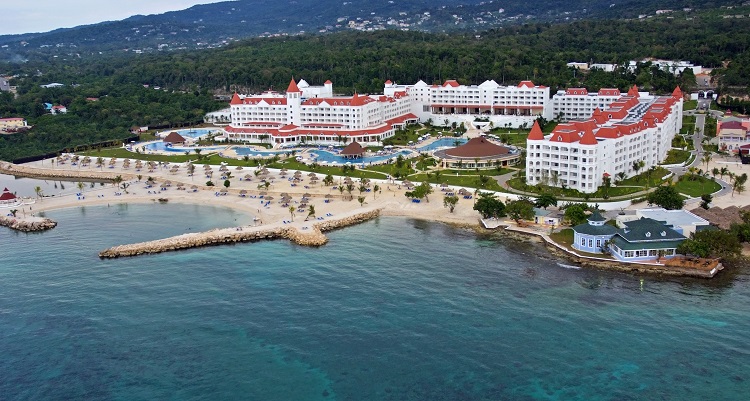 Aerial view of Grand Bahia Principe Jamaica