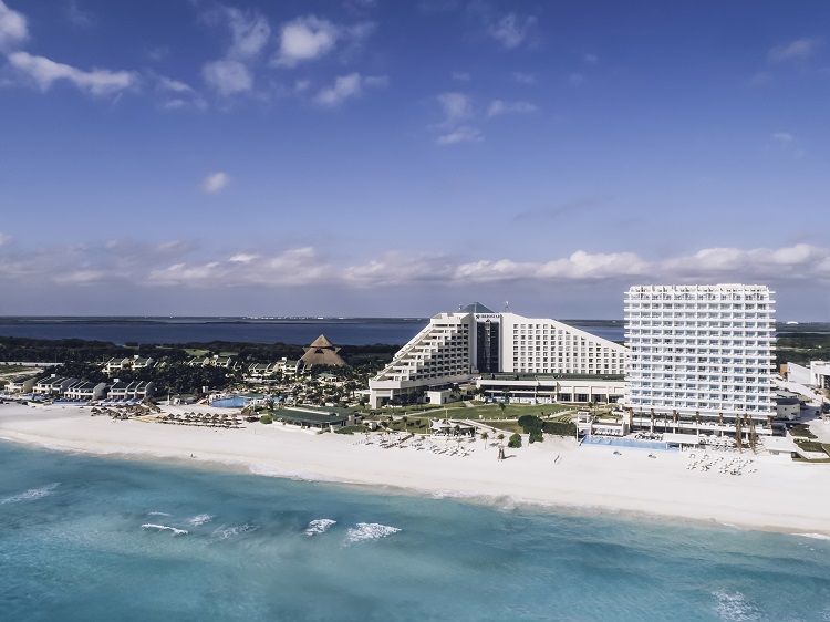 Aerial view of Iberostar Cancun Star Prestige in Mexico