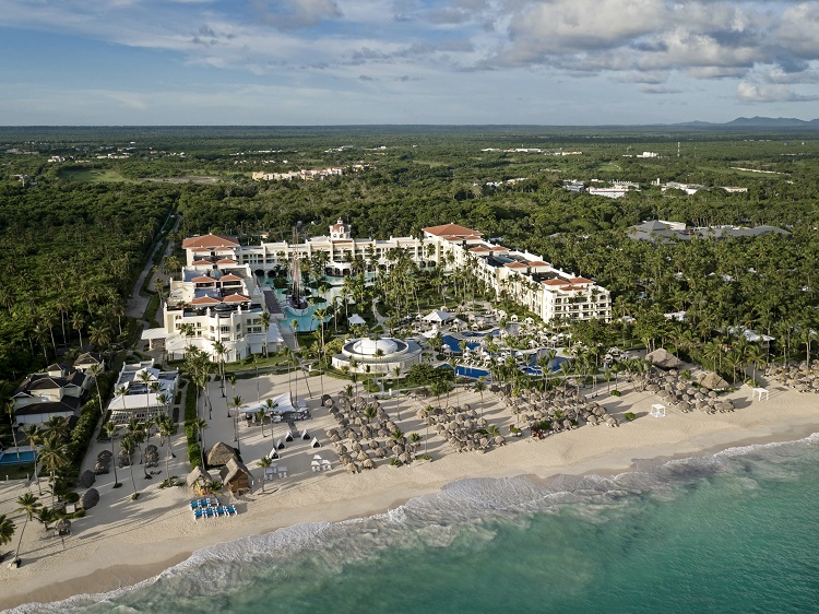 Aerial view of Iberostar Grand Hotel Bavaro in Punta Cana