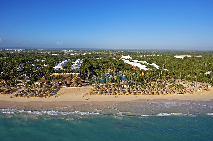 Aerial view of Iberostar Punta Cana in the Dominican Republic