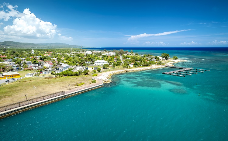 Port of Falmouth in Jamaica