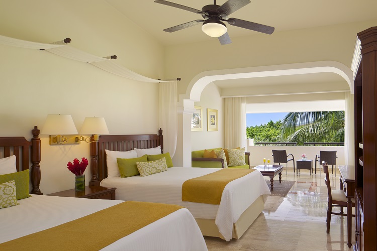 Junior suite at Now Sapphire Riviera Cancun in Mexico