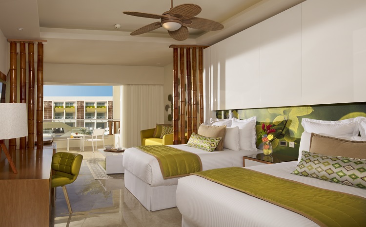 Junior suite at Now Onyx Punta Cana in the Dominican Republic