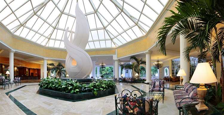 Lobby at Grand Bahia Principe Jamaica