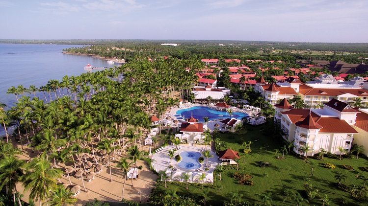 Aerial view of Luxury Bahia Principe Bouganville in the Dominican Republic