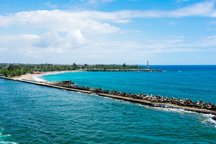 Aerial view of Montego Bay