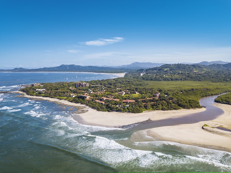 Aerial view of Occidental Tamarindo in Costa Rica