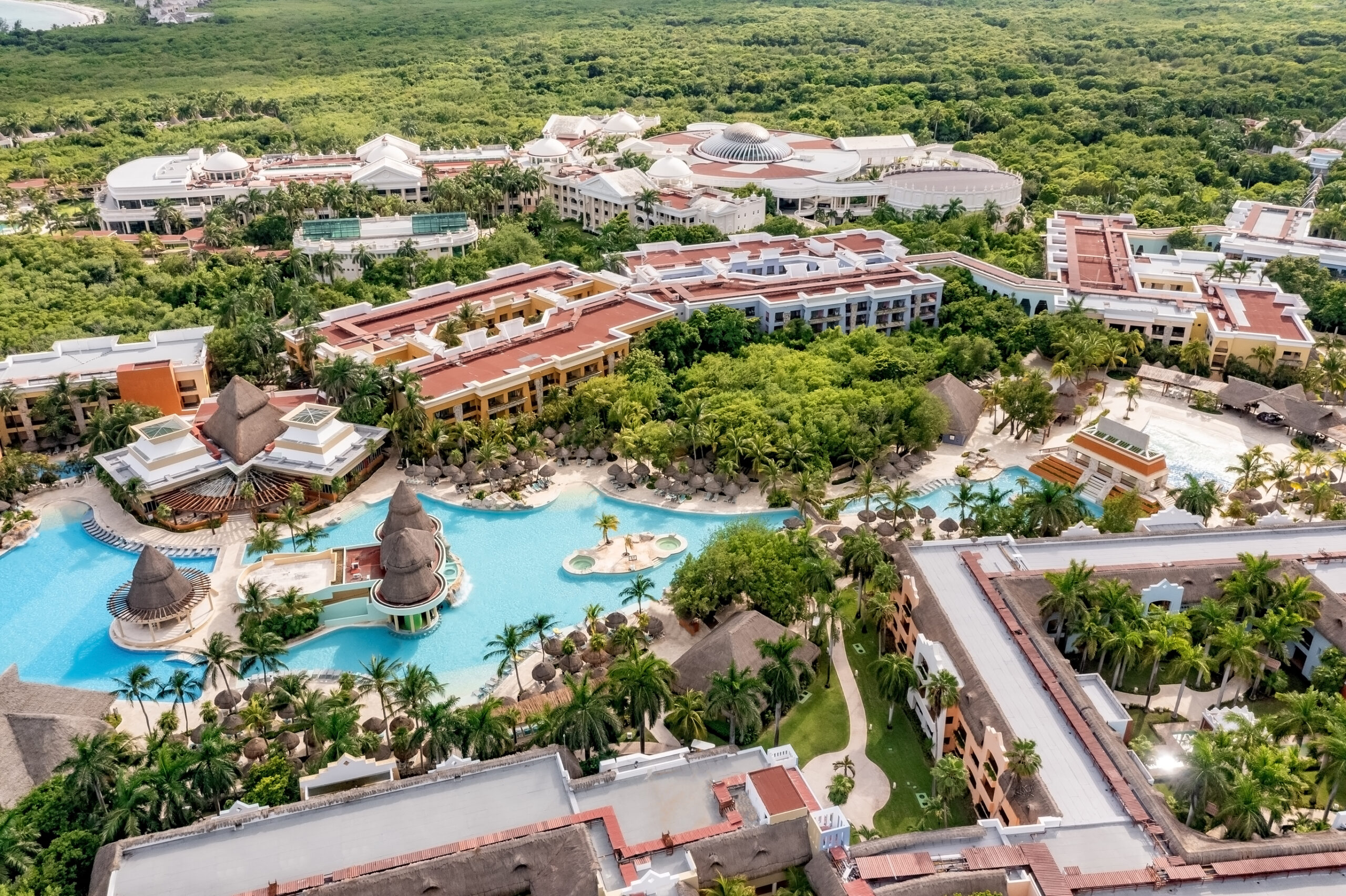 Iberostar Selection Paraiso Lindo Aerial View