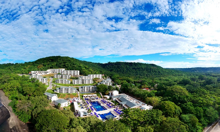 Aerial view of Planet Hollywood Beach Resort Costa Rica