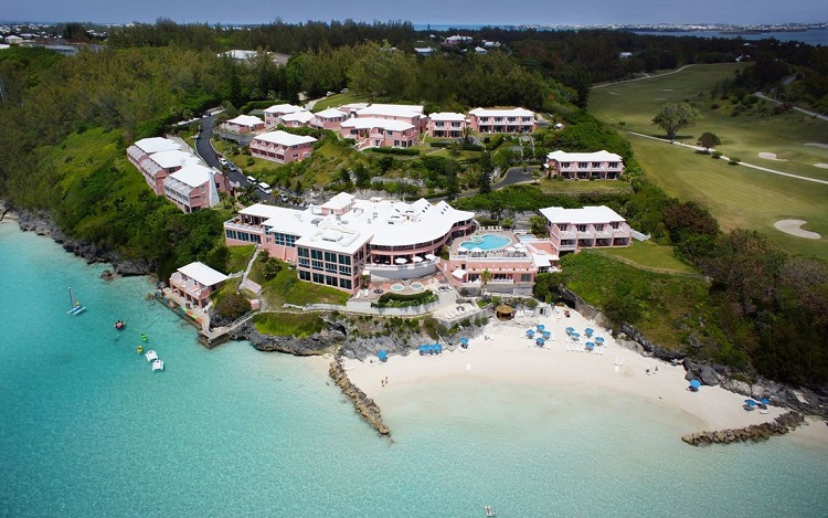 Aerial view of Pompano Beach Club