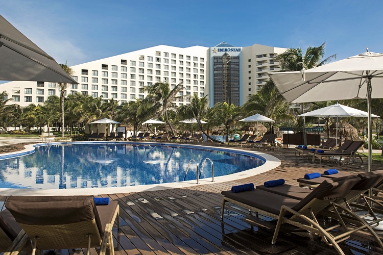 Pool at Iberostar Selection Cancun in Mexico