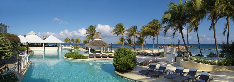 Swimming pool at Melia Braco Village in Jamaica