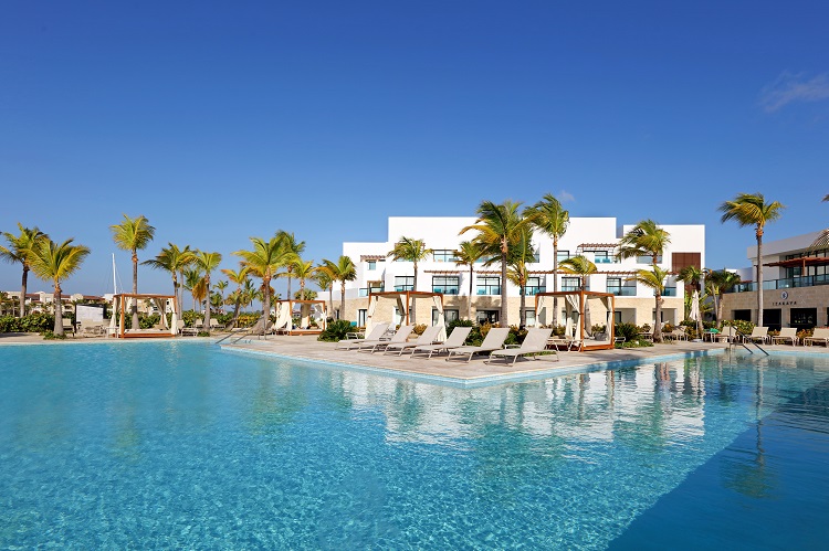 Pool at TRS Cap Cana Hotel in the Dominican Republic