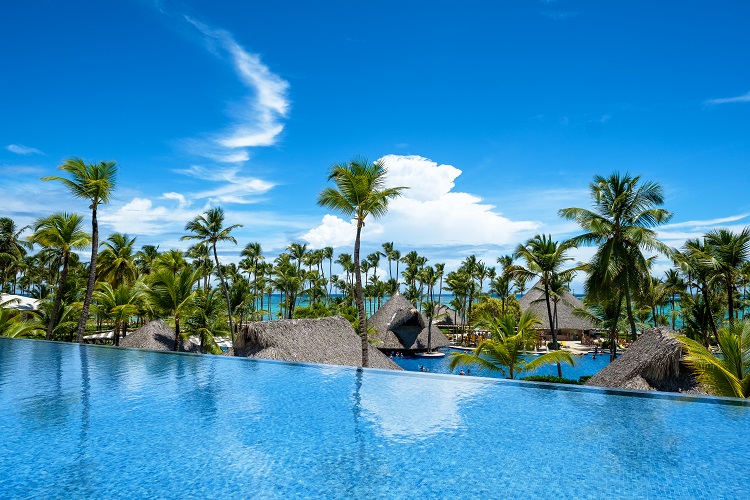 Pool at Barcelo Bavaro Palace in Punta Cana