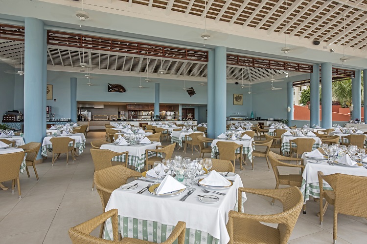 Restaurant at Iberostar Rose Hall Beach in Jamaica