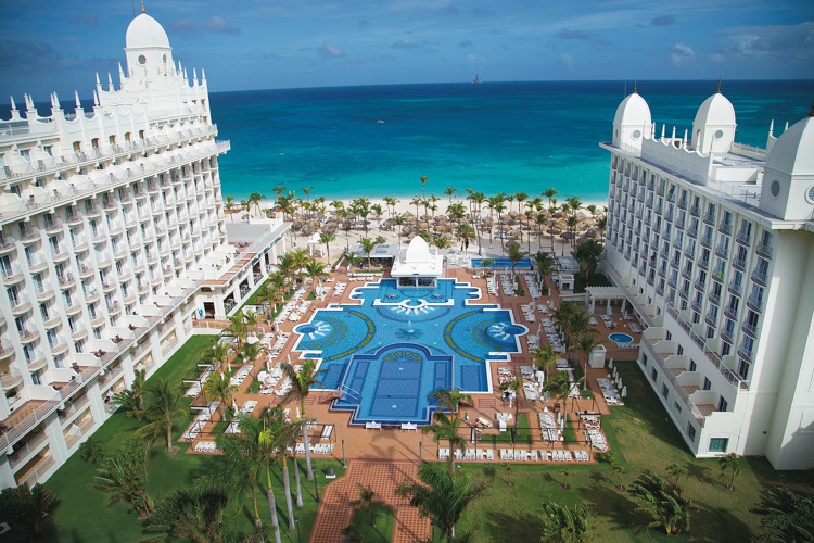 Resort view of Riu Palace Aruba in Aruba
