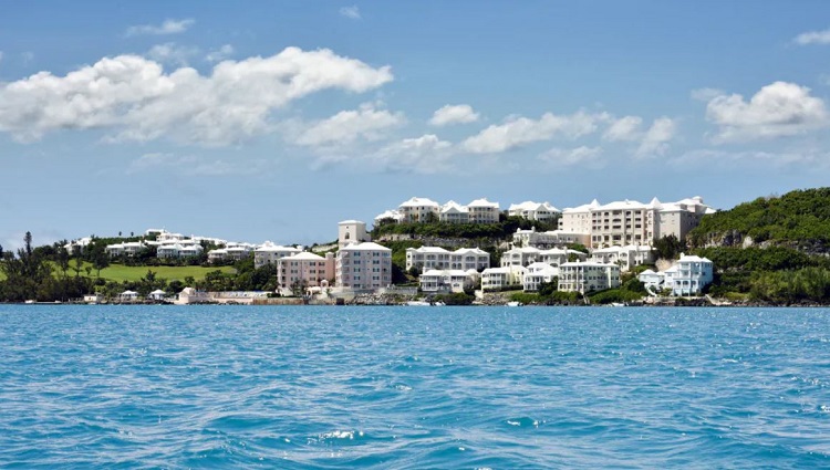 Aerial view of Rosewood Bermuda