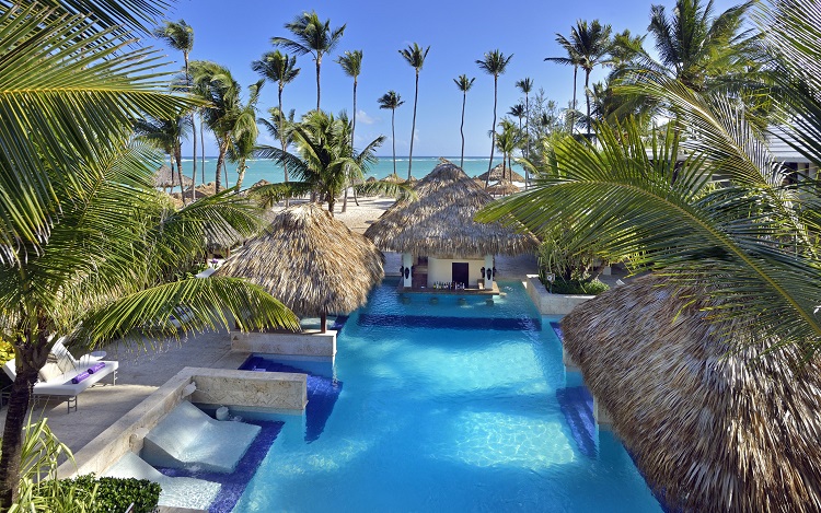 Royal Service pool at Paradisus Punta Cana in the Dominican Republic