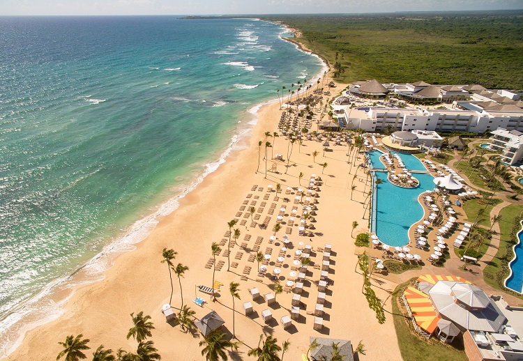 Aerial view of Sensatori Punta Cana in the Dominican Republic