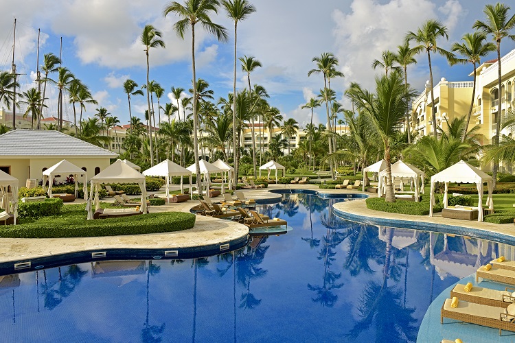 Swimming pool at Iberostar Grand Bavaro in the Dominican Republic