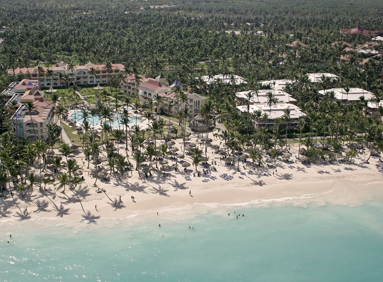 Aerial view of TRS Turquesa Hotel in Punta Cana