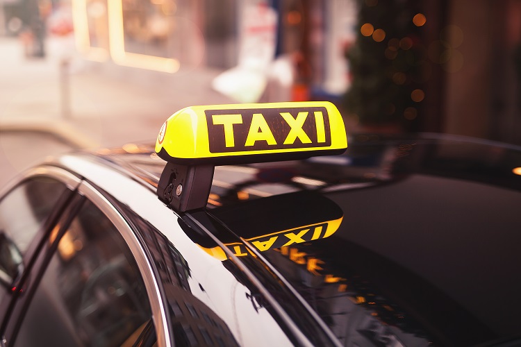 Riding a taxi in Costa Rica