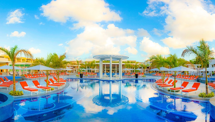 Pool view at The Grand at Moon Palace Cancun in Cancun