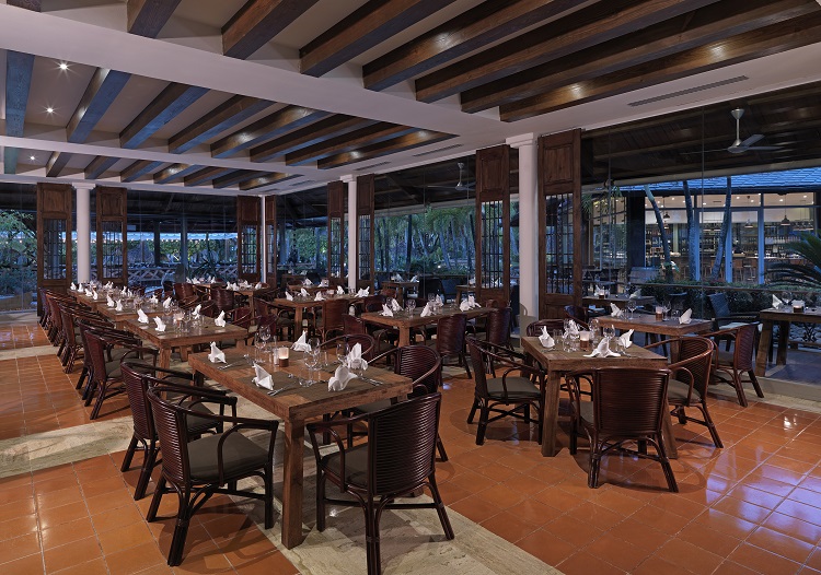 The Grill restaurant at Paradisus Punta Cana in the Dominican Republic