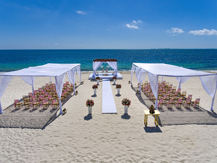 Wedding ceremony at TRS Cap Cana Hotel in the Dominican Republic