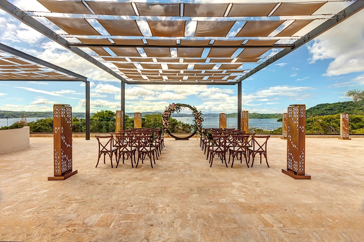 Wedding terrace at Planet Hollywood Beach Resort Costa Rica