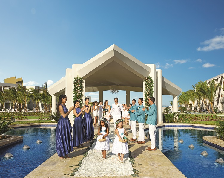 Gazebo ceremony at Now Onyx Punta Cana in the Dominican Republic