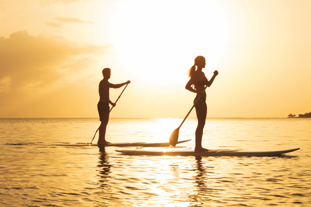 Paddleboarding in Cabo San Lucas