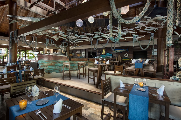 Zavaz Restaurant at Azul Beach Resort Riviera Cancun in Riviera Maya
