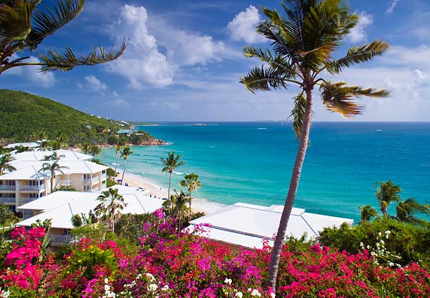 Resort view of Frenchman's Reef & Morning Star Beach Resort in St. Thomas